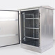 Outdoor 201 network cabinet waterproof stainless steel weak current box switch power amplifier cabinet outdoor waterproof monitoring box thickened 201 stainless steel 600x600x450mm