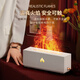 Product Product Product New Product Simulated Flame Aromatherapy Machine Colorful Atmosphere Night Light Aromatherapy Machine Aromatherapy Machine Desktop Household Air Humidifier 121 White Colorful Flame