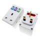 British plug converter genuine British standard Hong Kong version conversion one-turn multi-function socket Hong Kong, Macau, China British wireless high power British standard one-turn three-turn multi-purpose socket
