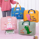 Ke Zhen Kindergarten Bedding Storage Bag Cartoon Oxford Cloth Children's Clothes Cotton Quilt Storage Bag Blue Car Large Size 58*28*48 (can hold 12 Jin Jin equal to 0.5 kg quilt)