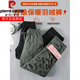 Pierre Cardin workwear down pants for women winter outer wear 2025 new minus 40 degrees extreme cold Harbin Northeast cold-proof large cotton pants black small M recommended 101-110Jin Jin is equal to 0.5 kg