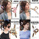 Zhao Lusi's same cute puppy large size claw clip for women, high-end 2025 new cartoon shark clip hair clip, cat double-sided see-through brown hair clip, about 11cm