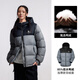 CAMEL water-repellent down outdoor down jacket winter new mid-length men's and women's thickened jacket down jacket