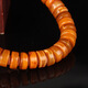 Zhenghe Jewelry Beeswax Chicken Fat Yellow Abacus Bead Bracelet weighs about 9.10 grams