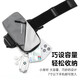 He Jiagong sports mobile phone bag, running mobile phone bag, arm sleeve, wrist storage, mobile phone artifact, light and thin fitness equipment for men and women, gray and white, dual-purpose arm and wrist, light, breathable and non-slip