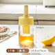 Chopsticks Yiliable silicone oil brush with bottle integrated glass brush barbecue tool brush oil kitchen oil brush bottle household oil brush beige