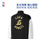 NBA 洛杉矶湖人卢卡东契奇球队文化系列夹克 篮球运动外套 腾讯体育 3XL