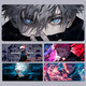 Yixiang Huatai Magic Truco de regreso a la almohadilla del mouse Battle Big Anime Computer Keyboard Pad Wuzhaowu Ports de mesa E-Sports Boys Home Mouse Pad Cool JH-687 [Bloque de bloqueo Anti-Slip lavable] No 5MM1000X500MM