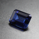 Lianshi rectangular tanzanite sapphire loose stone deep tanzanite ring ring pink melt blue noble men and women rectangular (15*20mm)