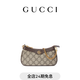 GUCCI Gucci Ophidia Series Mini Handbag Gift Beige and Ebony One Size