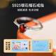 Demi Taoan garnet ring commuting versatile women's ring S925 silver open ring gift for girlfriend