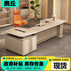 Guiqiu New Boss Desk Office Chair Combination Simple Modern Computer President Desk Executive Desk Supervisor Manager Desk 1.6 Meter Boss Desk