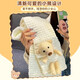 Bei Chuzhong bear scarf birthday gift female handmade woolen yarn for girlfriend knitting diy ice strip knitting scarf artifact neck scarf milky white 4 balls of thread + artifact + cartoon gift bag