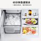 TOSHIBA Dabai Pear 535L cross-door refrigerator built-in household automatic ice making, frost-free, first-class energy efficiency, large capacity GR-RF561WI-PG1B3