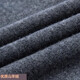 Deer King Optim Winter Thickened Cashmere Sweater Men's 100 Pure Cashmere Lapel Sweater Middle-aged Business Casual Warm Bottoming Sweater Medium Color Gray S 165/105 Code Recommended 100-120 Jin Jin equals 0.5 kg
