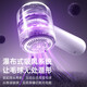 Xiaomi's same style hair ball trimmer rechargeable household ball remover hair remover shaver hair remover clothes hair remover sweater hair ball trimming artifact shaving machine Luolan Purple comes with 2 spare blades