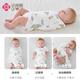 Jie Liya (Grace) baby sleeping bag autumn and winter anti-jump sleeping bag four-season cotton newborn swaddling towel baby sleeping artifact 2 pack