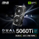 ASUS DUAL GeForce RTX 5060 Ti O16G eSports gaming graphics card