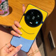 Beigou creative plain leather suitable for Xiaomi 15ultra mobile phone case 14ultra new protective cover 13 all-inclusive 12s anti-fall funny men and women high-end soft-sided cartoon case big eyes and small yellow height protection lens丨metal lens ring Xiaomi 15Ultra