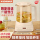 Health Pot 1.8L Fully Automatic Tea Kettle Flower Teapot Tea Boiler 24h Appointment Kettle 12-Hour Intelligent Constant Temperature 11-level Temperature Control Electric Kettle 2.2L Popular Upgrade Easy-Clean Glass