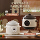Chigo electric stew pot, steamer, electric cooking pot, stew pot, casserole pot, stew and steaming, all-in-one food supplement pot, stew pot, soup cup, electric stew pot, electric casserole pot, soup pot, stew pot, 3.8L white porcelain model, smart reservation, no supervision required 3.8L