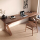 Dream theme all solid wood computer desk bedroom home desk student study table double gaming table long table wall workbench supports color and size customization
