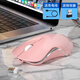 La même souris sans fil de Logitech, Wrangler silencieux, charge mécanique, jeu e-sport, bureau, ordinateur portable, ordinateur de bureau, Bluetooth, double mode, version classique, rose Sakura (bouton silencieux, batterie de grande capacité)
