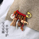 Putuoshan Pregnant Women's Pin Baby Amulet Nurse Night Shift Dog Tooth Brooch Baby's Safety Pendant for Going Out to Suppress Scare. It has been popular. Putuoshan's Antibacterial Suppression Pin can be worn by both babies and adults.
