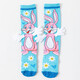 New 3D three-dimensional Internet celebrity popular cartoon fun children's socks foreign trade domestic sales children's socks stupid little elephant 1 pair 4-7 years old - L size