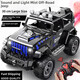 Jingxuan car toys can spray large remote control off-road vehicle children's toy spray car Rc four-wheel drive children's electric vehicle upgraded gravity sensor large 30CM Sakura Pink 1