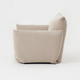 MUJI cushioned sofa, freely adjustable lazy sofa, single/double sofa available for folding bedroom balcony, beige/1 seater