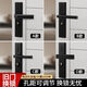 Puerta de dormitorio de Hualeji Localización de la puerta de interior de la puerta universal de madera de la puerta de madera Manija de mango manija de la mano sin modificación A13548 Cobre Carry Body Lock Corés 3 llave 35-50 mm