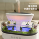South Sandwich Aromatherapy Machine Automatic Scent Sprayer White Noise Humidifier Desktop Micro Landscape Home Bedroom Silent Colorful Ambience Light Large Fog White Noise Aromatherapy Humidifier Simulated Raindrops + Micro Landscape Silent + Z3 Bottle Essence