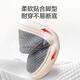 Hecho en Jingdong [cálidos y fríos] zapatillas caseras antideslizantes de lavado de algodón de algodón de algodón tibio.
