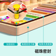 
Puppy Jupiter Montessori Early Education Education Toys Smart Board Baby 0 to 3 years old shape pairing assembled building blocks children's three-dimensional puzzle eight-in-one [Smart Board]