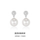 Qi Xiaomi (QI XIAO MI) Liu Yifei's same style Shijia pearl earrings women's earrings 2025 new light luxury high-end imitation pearl earrings a pair of tassel earrings