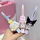 Coules de cheveux mignons et accessoires de cheveux sur le côté de l'été kt chat yugui chien épingle à cheveux sanrio canard plein d'énergie kt chat + kuromi + yugui chien