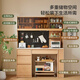 Lin's Home Sideboard Telescopic Dining Table Wall-In-One Multi-Function Storage Cabinet UB8T