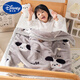 Disney Children's Raschel Blanket Double-layer Thickened Baby Blanket Baby Blanket Kindergarten Autumn and Winter Air-Conditioning Blanket Double-sided Velvet Love Cute Baby 100x120cm-1.5Jin Jin equals 0.5kg Double-layer Thickened Super Soft