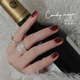 CandyMoyo healthy 0-toxic water-based nail polish no-bake manicure long-lasting whitening non-tearable gift S53 temptation dark red