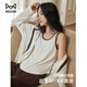 Cat man [three-piece suspender set] Women's pajamas for women in spring and autumn, can wear home clothes with long sleeves, sexy and pure 25 years new product