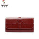 Holzspecker (Tucano) Cowide Wallet Women's Long 2025 Neues Retro-Multi-Karten-Ticket Öl Wachs Karthahnkartentasche Geschenk für Frauen