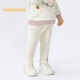 Balabala baby trousers plus velvet leggings for girls baby pants autumn and winter warm 2025 versatile 209425108001