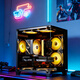 ASUS family bucket 13400F/14600KF/RTX5060 independent display sea view room assembly computer game e-sports live rendering design desktop host DIY complete machine I5 12400F+RTX5050 | Special price