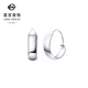 Caibai Jewelry Platinum Earrings Pt950 Platinum Fashionable Versatile Plain Hoop Earrings Price Approximately 3.25g