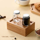 Kunsui mini bottle, small wine bottle, small tea can, coffee liquid, jam sub-bottle, concentrated portable glass honey bottle, glass sub-bottle, 6 pieces