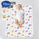 Disney (Disney) Class A pure cotton baby diaper pad waterproof and washable leak-proof diaper pad breathable newborn baby diaper pad 7A antibacterial and anti-mite-pure cotton double layer urine barrier Proboscis Elephant Pro Newly upgraded pro 70*100CM One pad with multiple uses