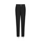 BOSIDENG down pants for women, simple elastic, slim, fashionable, warm and comfortable, outer trousers, pencil pants, black 8056 L 170/68A