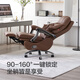 Gujia Home Jingdong Exclusive Furniture Genuine Leather Computer Chair Ventilated Heating Massage Reclining Lunch Break Office Boss President Chair