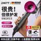 DIKTT Germany hair dryer for home use, silent negative ions, high power, no harm to power generation, hair dryer for girls, genuine home use, no harm to hair, silent second-drying hair care hair dryer, rose red, single nozzle, 3 billion negative ions, Valentine's Day gift for your partner